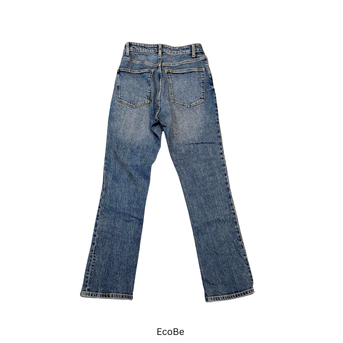 Classic Straight-Leg Blue Jeans