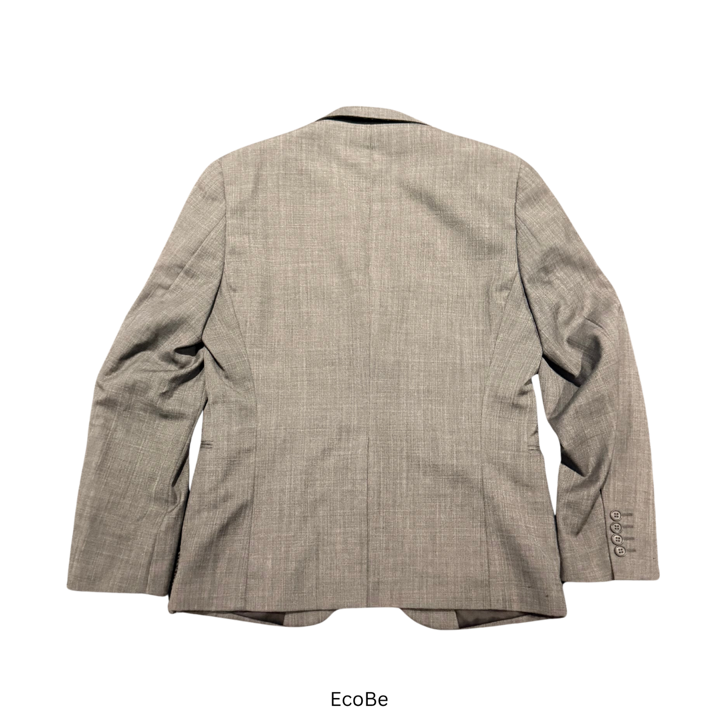 Roger David Light Grey Two-Button Suit Jacket