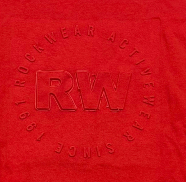 Rockwear Activewear Red Logo T-Shirt