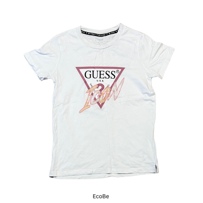 GUESS “ICON” Logo T-Shirt — White
