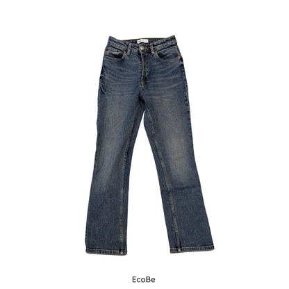 Classic Straight-Leg Blue Jeans