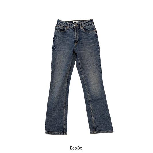 Classic Straight-Leg Blue Jeans