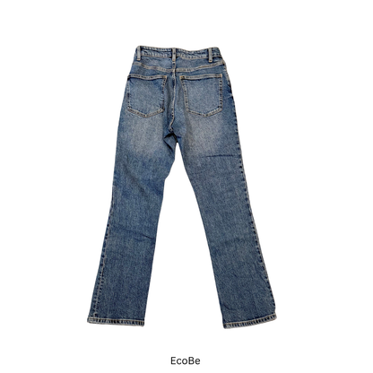 Classic Straight-Leg Blue Jeans