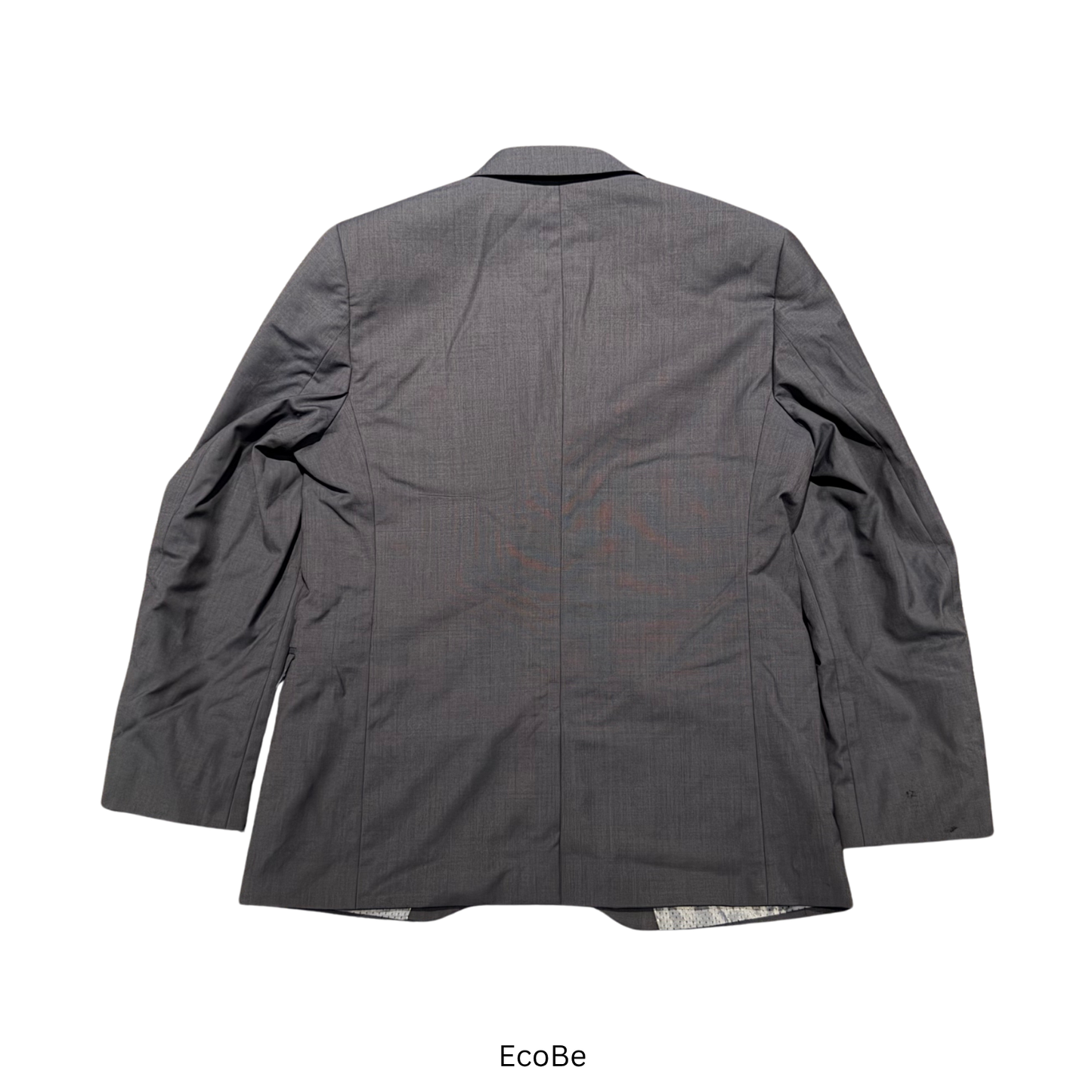 Classic Charcoal Two-Button Suit Jacket