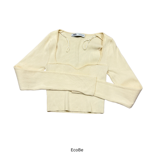 ZARA Ribbed Crop Top