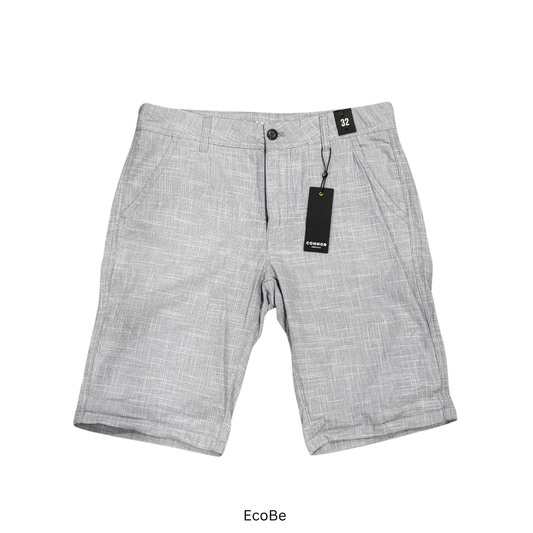 CONNOR Light Gray Patterned Shorts