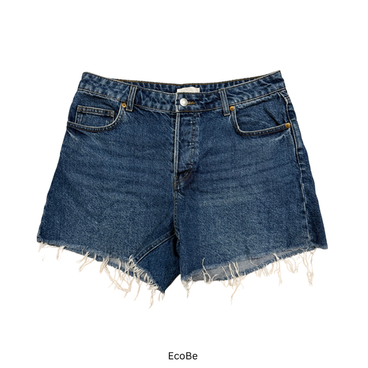 Vintage High-Waist Denim Shorts