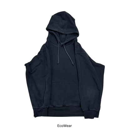 Black Oversized Pullover Hoodie