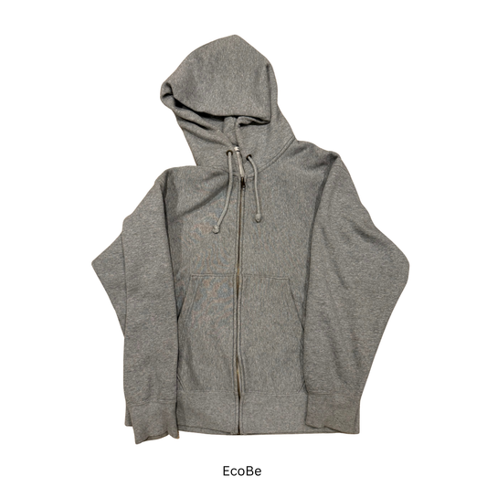 Gray Zip-Up Hoodie
